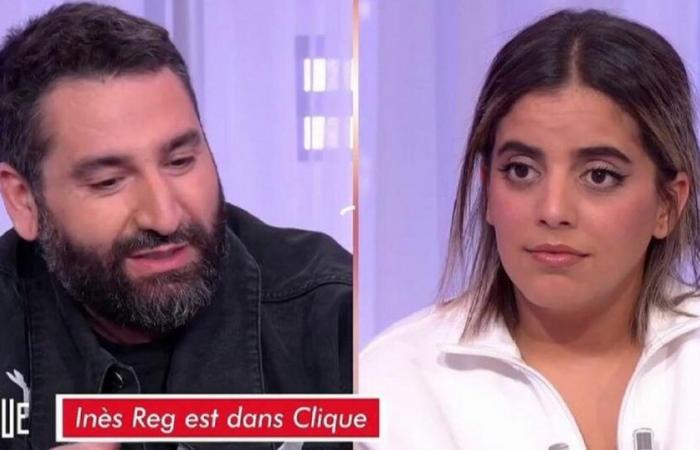 Inès Reg parla del suo comportamento in “Ballando con le stelle” in “Clique” su Canal+