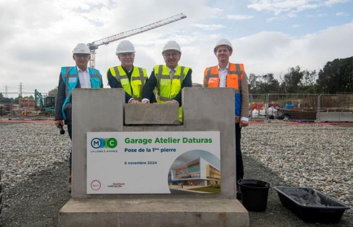 Tolosa vista dal cielo: l'imponente laboratorio di manutenzione della linea C della metropolitana a Sept-Deniers