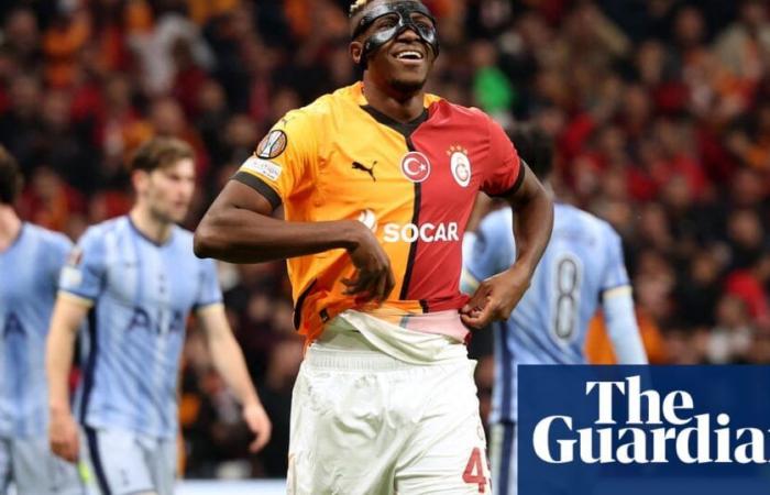 Victor Osimhen lancia il Galatasaray oltre gli Spurs mentre Lankshear segna e vede il rosso | Europa League