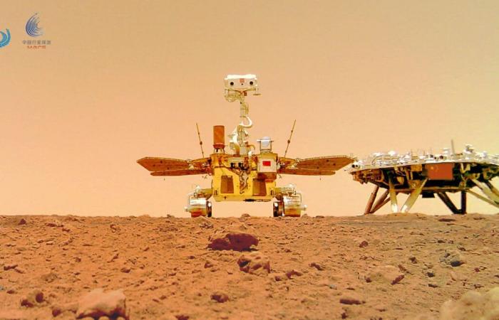 Rover cinese scopre tracce di un antico oceano su Marte