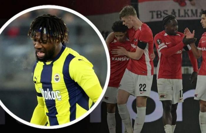 Il Fenerbahçe ha perso in trasferta contro l'AZ Alkmaar! 4 gol – Fenerbahçe