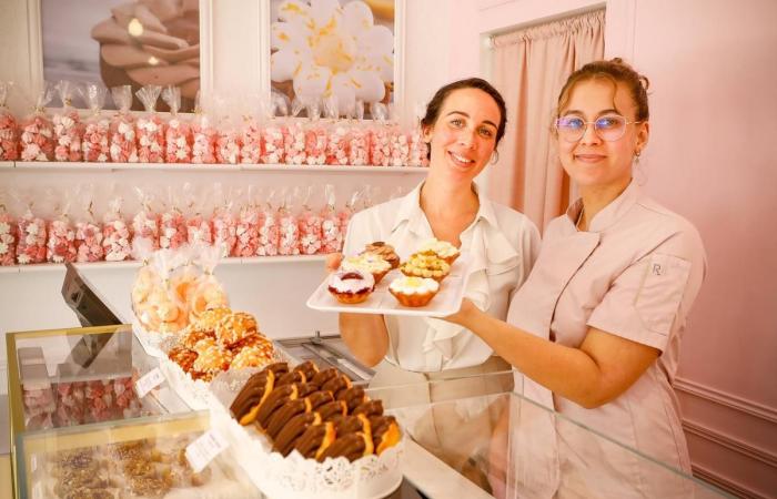 Una schiera di giovani pasticceri di La Rochelle si sta già intrattenendo e sta arrivando Nina Métayer!