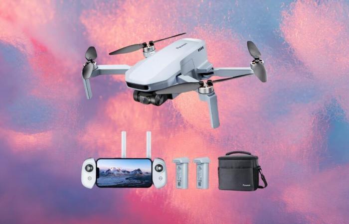 Questo drone compete con il famoso DJI ma il suo prezzo è 2 volte più economico