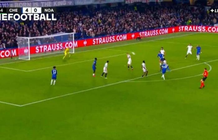 (Video): la seconda serie di 4 gol del Chelsea contro Noah, incluso il gol di Mudryk