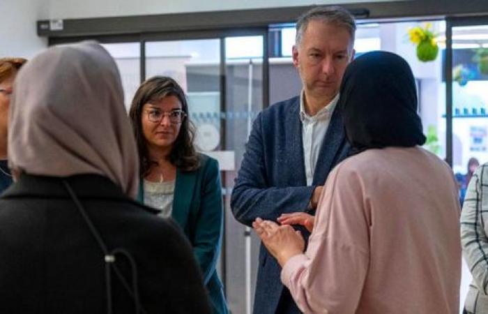 Visita di Bruno Bernard al PIMMS Mediazione