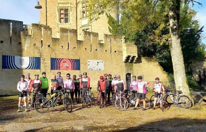 Sarrancolin. L'uscita dell'Entente Cycliste a Simorre nel Gers