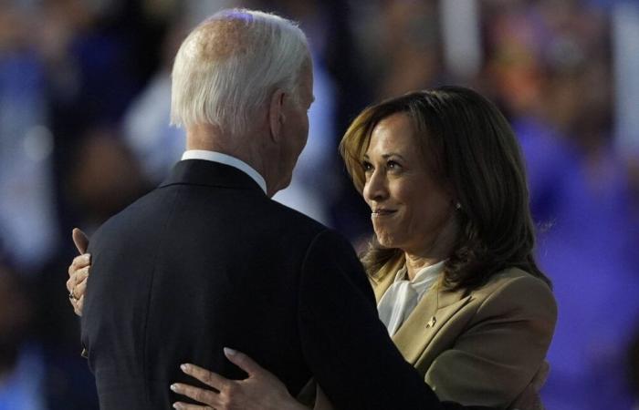 Joe Biden rende omaggio all'”integrità, al coraggio e al temperamento” di Kamala Harris…