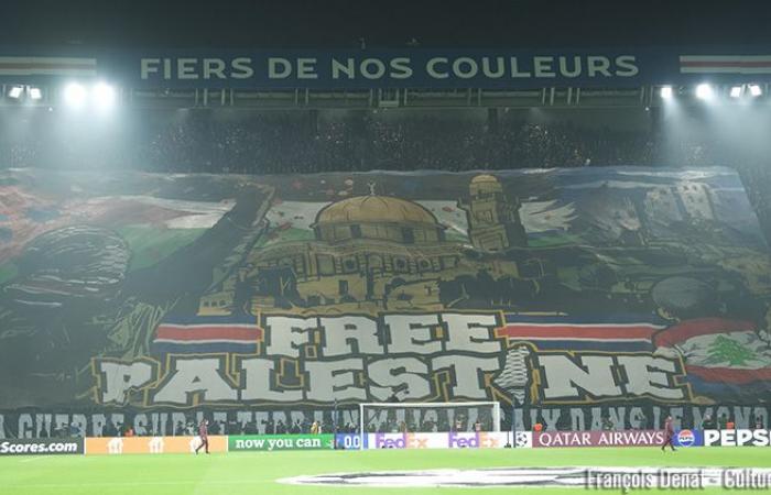 Sostenitori: Il CUP si spiega con il tifo “Palestina libera”.