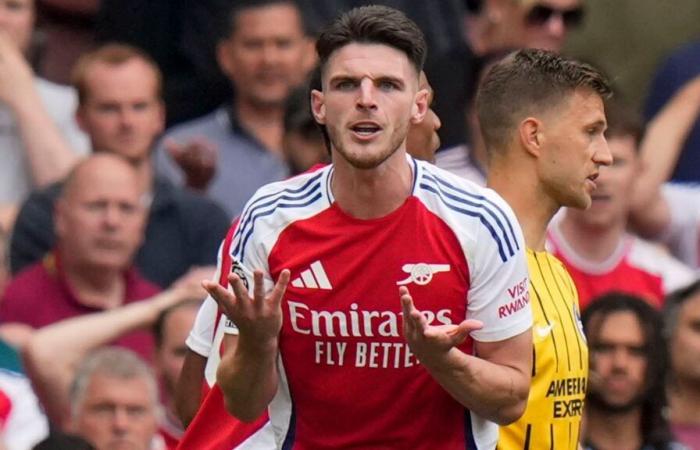 Il centrocampista dell’Arsenal Declan Rice è in corsa per rimettersi in forma per la partita del Chelsea e salterà la partita di Champions League con l’Inter | Notizie di calcio