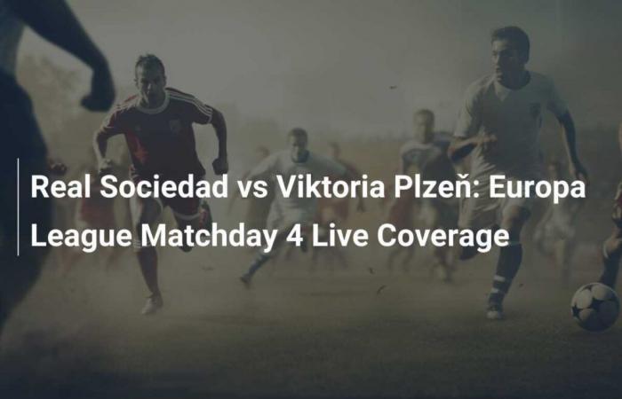 Real Sociedad-Viktoria Plzeň: diretta della quarta giornata di Europa League