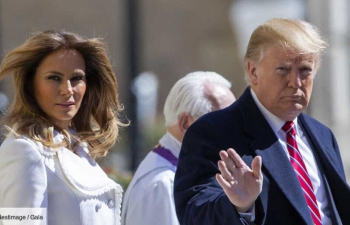 Donald Trump sul palco con una sosia di Melania dopo la sua vittoria? Questa brutta voce che sta crescendo!