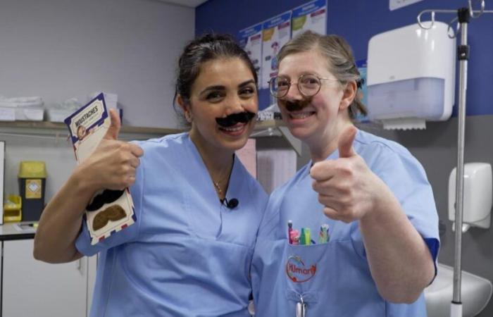 Movember: baffi e screening all’ospedale Marie Curie