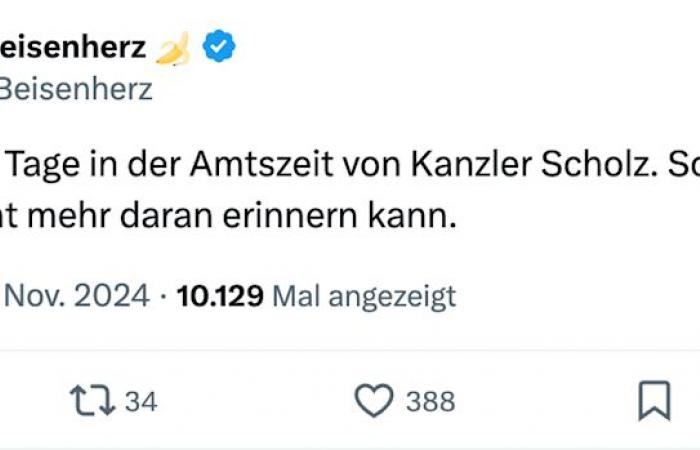 Attraverso la crisi con umorismo: solo presa in giro per Scholz e Lindner | politica