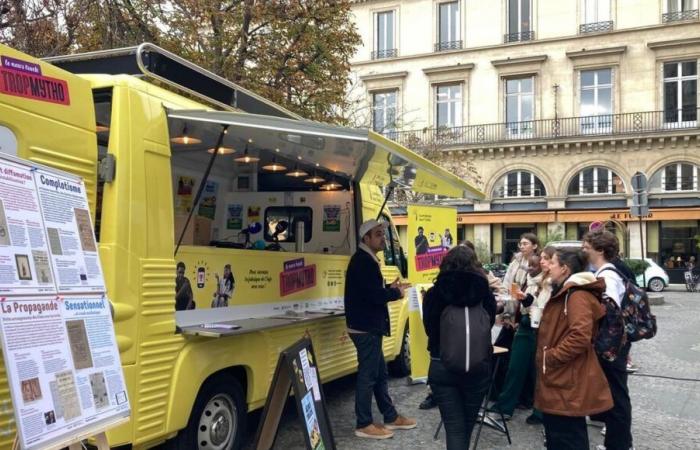 Un camion delle notizie anti-fake gira l'Île-de-France per sensibilizzare i giovani