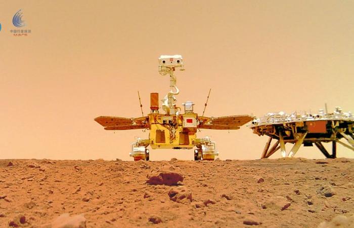 Il rover cinese trova indizi dell’antico oceano su Marte