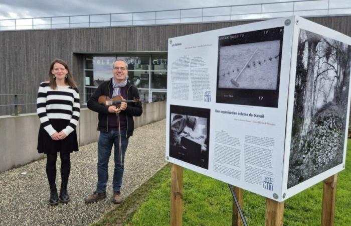 l'estrazione del granito evidenziata nella Manica e nel Calvados