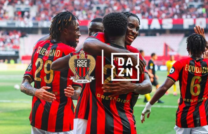 DAZN diventa fornitore ufficiale e media partner di OGC Nice per una stagione storica!