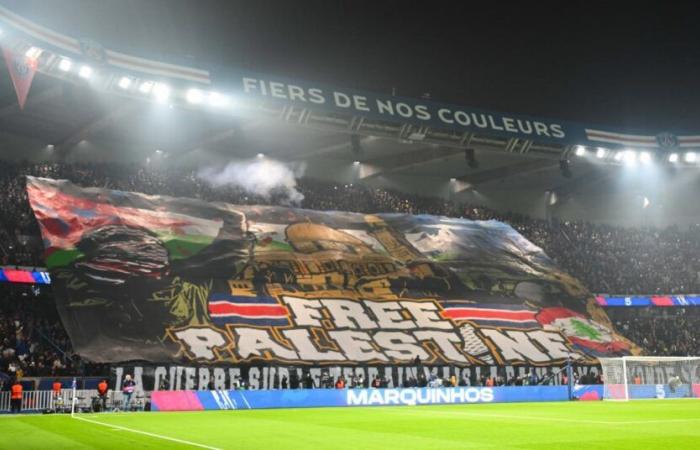 Tifo pro-Palestina, gli ultras del PSG si spiegano