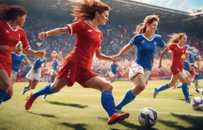 La partita di calcio femminile in Francia – GFCA Football