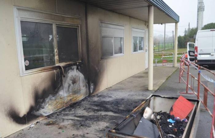 Un incendio doloso allo stadio Melesse