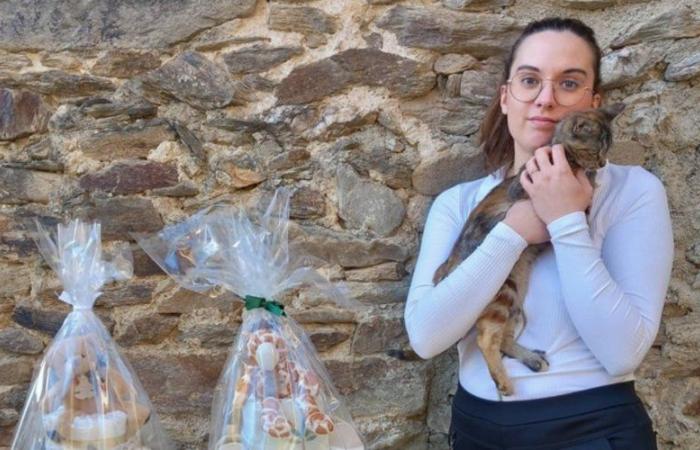 Laurie Albinet lancia la sua microimpresa nell'Aveyron tra creazioni originali e cura degli animali domestici