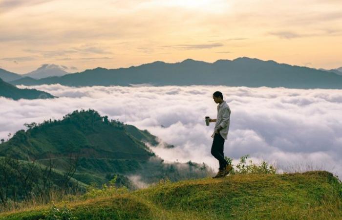 Il luogo “curativo” di Quang Nam attira i turisti che si accampano, fuggono dalla polvere e inseguono le nuvole – Vietnam.vn