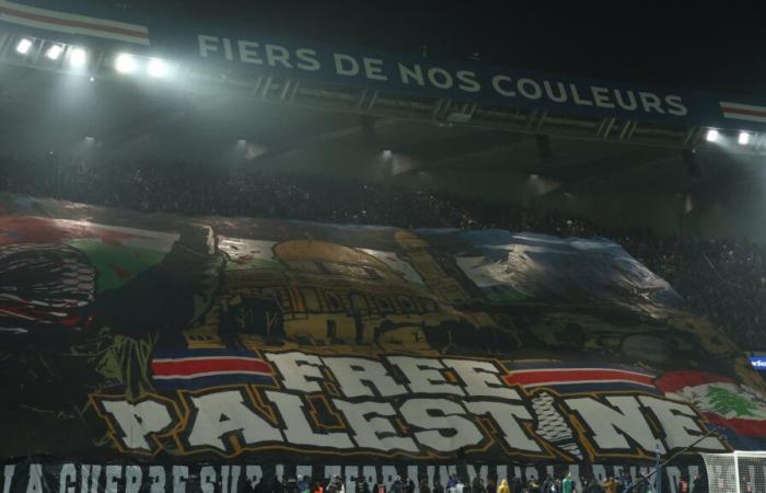 Dopo la controversia sul tifo “Palestina libera”, il PSG vieta i tifo al Parco dei Principi nel 2024