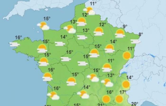 Sabato misto e domenica soleggiata, termometro generoso al Nord: previsioni per il fine settimana in Francia