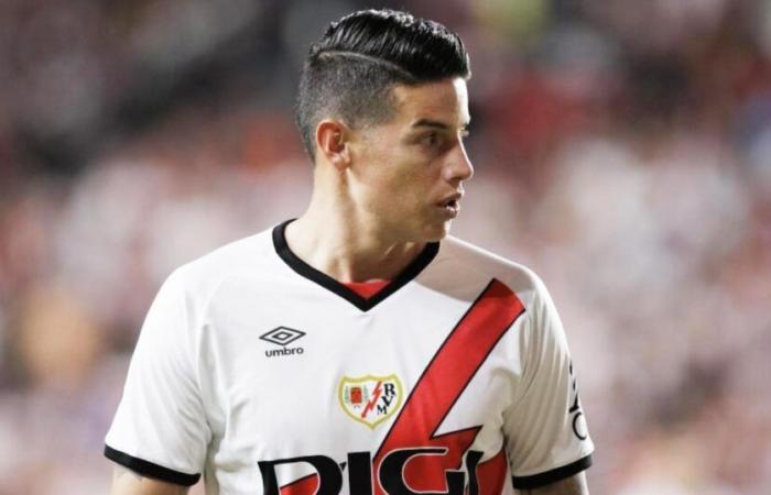 Dura punizione per Íñigo Pérez per aver lasciato seduto James Rodríguez: il Rayo Vallecano ha perso 3-1 contro il Las Palmas