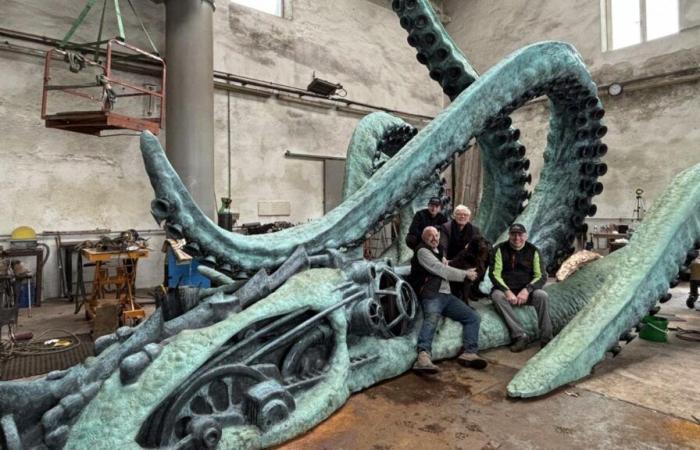 Amiens: ecco come si presenta il Nauti-octopus una volta finito