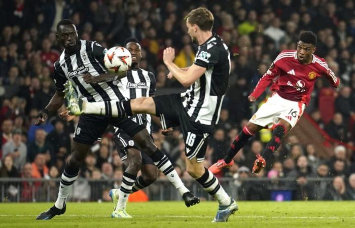 Il Manchester United batte i campioni greci del PAOK e termina la corsa senza vittorie in Europa