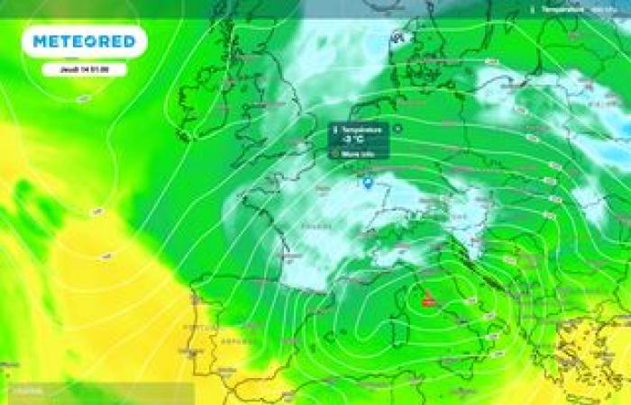 ultimo aggiornamento delle previsioni per il fine settimana. Ritornerà finalmente il sole nel nord della Francia?