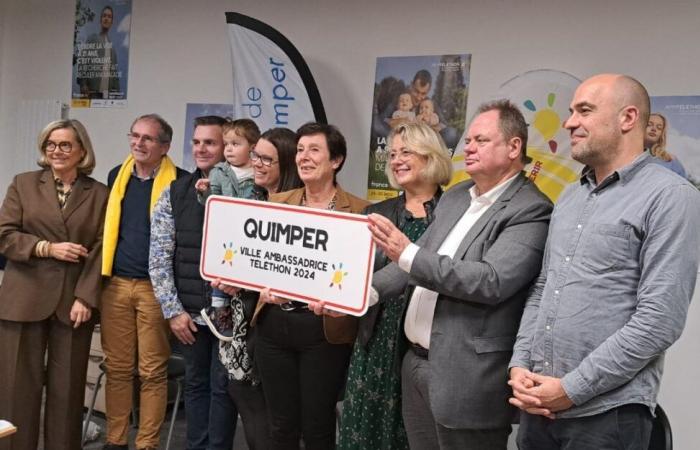 Finistère. Quimper, città ambasciatrice di Telethon 2024