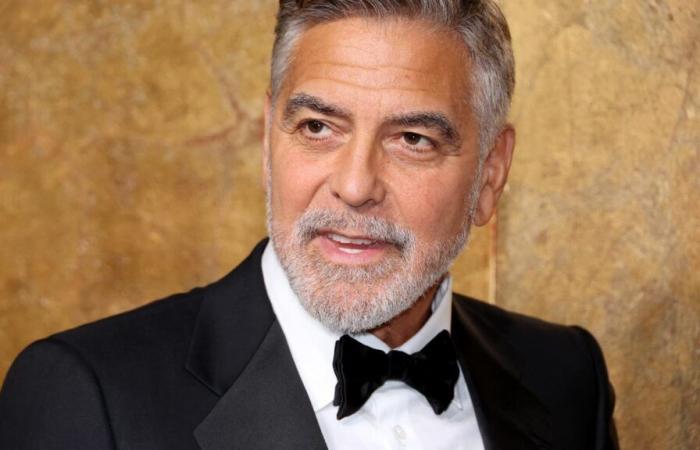 George Clooney a Brignoles, nel Var, per l'inaugurazione di un cinema