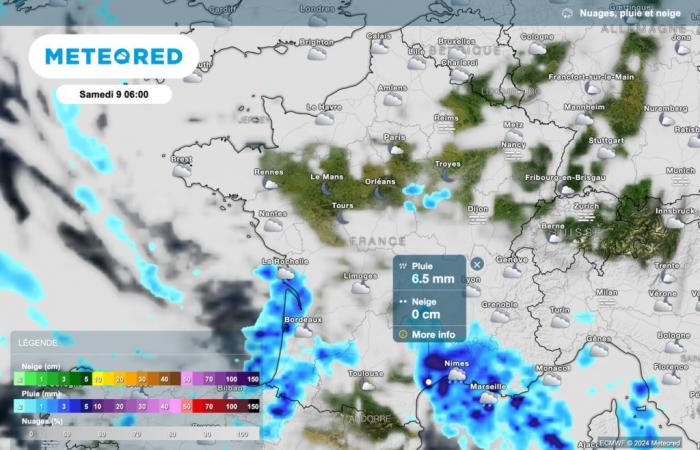 ultimo aggiornamento delle previsioni per il fine settimana. Ritornerà finalmente il sole nel nord della Francia?