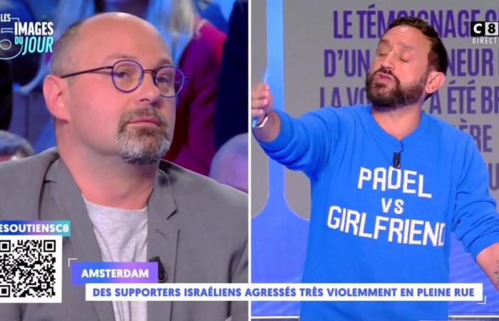 “Vi spiegherò la vita”: grande scontro nel TPMP, Cyril Hanouna esagera e minaccia uno spudorato editorialista