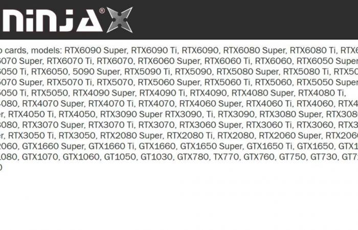 Ninja parla di GeForce RTX 5090 e 6090 Ti e SUPER