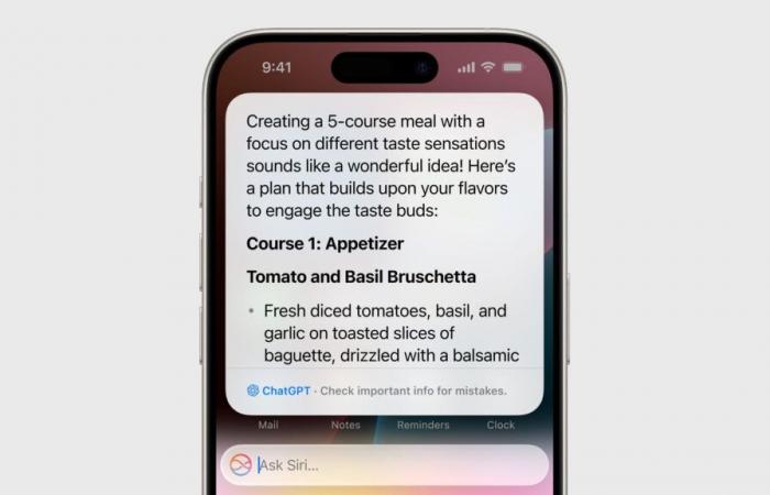 ChatGPT presenta un’interruzione, l’integrazione Siri ChatGPT di iOS 18.2 non funziona