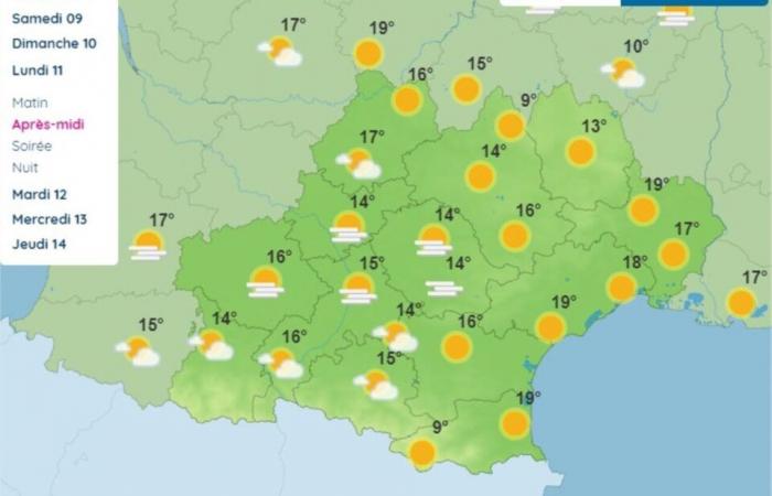 CARTE. Ecco le previsioni di Météo France per il ponte dell'11 novembre a Tolosa e in Occitania