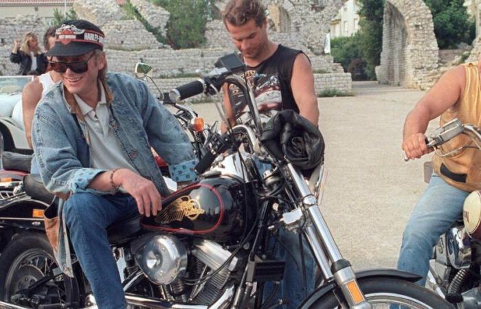 Una Harley Davidson di Johnny Hallyday messa all’asta da un privato