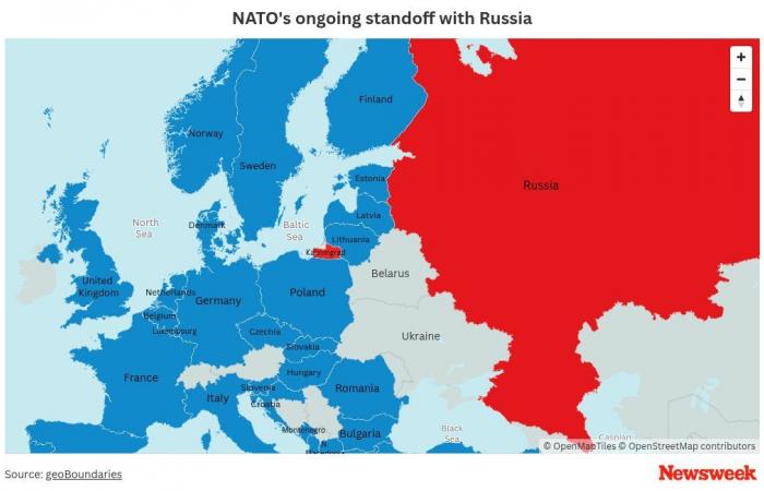 Bombardieri statunitensi con capacità nucleare si addestrano sul fianco della NATO vicino alla Russia