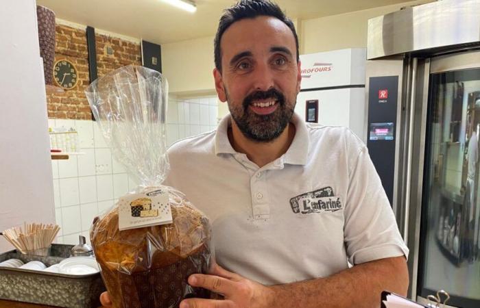 Il panettiere alsaziano Olivier Krieg difende i colori della Francia alla Coppa del Mondo del Panettone