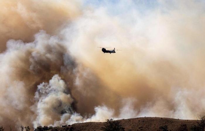 Stati Uniti: incendio devasta la contea di Ventura, California, alimentato dal vento caldo