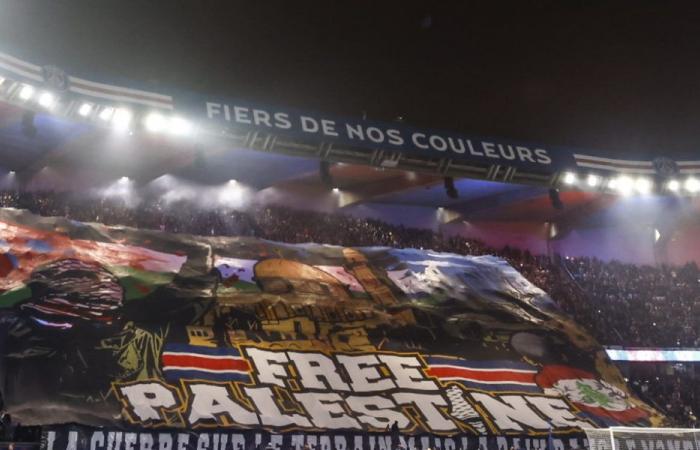 Tifo filo-palestinese: FFF e PSG convocati venerdì a Beauvau