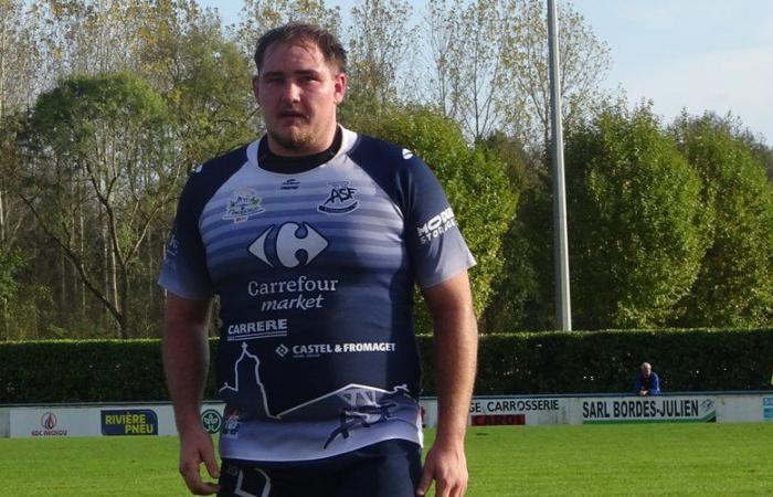 Rugby amatoriale: “Non mi pento della mia scelta…” Ragazzo solido dell'AS Fleurance, Lucas Prudhomme ripercorre i suoi primi passi nella Nationale 2