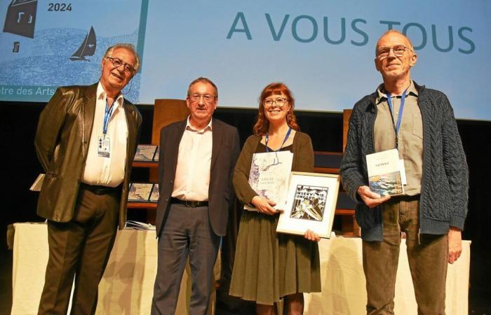 Vincent Delecroix e Marine Le Breton, vincitori 2024 del festival Livre & Mer di Concarneau