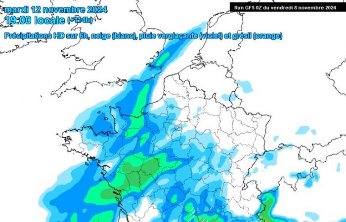 Forti piogge nelle prossime 24 ore vicino all'Hérault, poi una goccia di freddo la prossima settimana