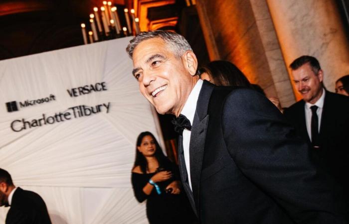 A Brignoles, nel Var, George Clooney reagisce all’elezione di Donald Trump