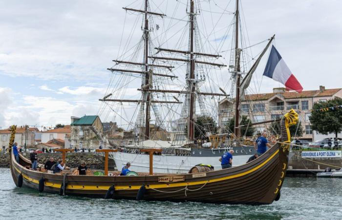 la nave lunga pronta a salpare