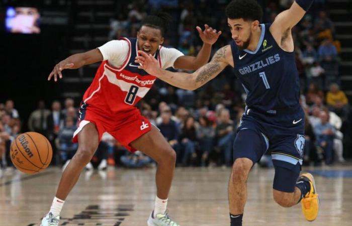 NBA: Washington Wizards contro Memphis Grizzlies | Livello di campo